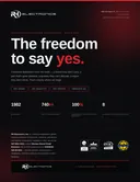 RH Electronics company brochure cover
