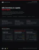 RH Electronics excess inventory data sheet cover